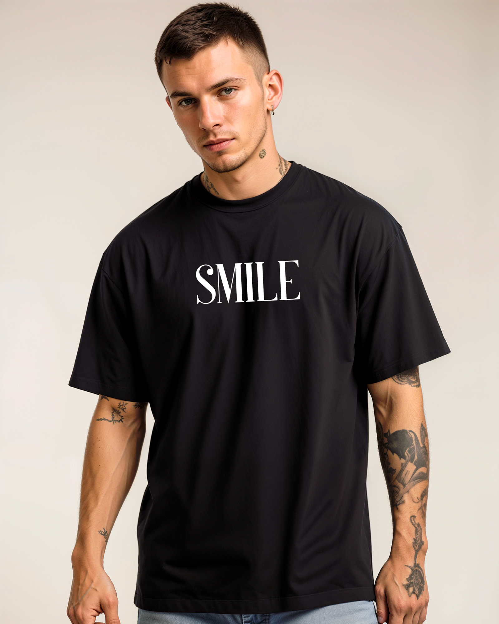 lookcs smile oversized tshirt (2)